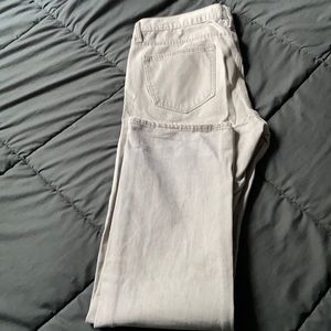 Banana Republic Grey Straight Jeans